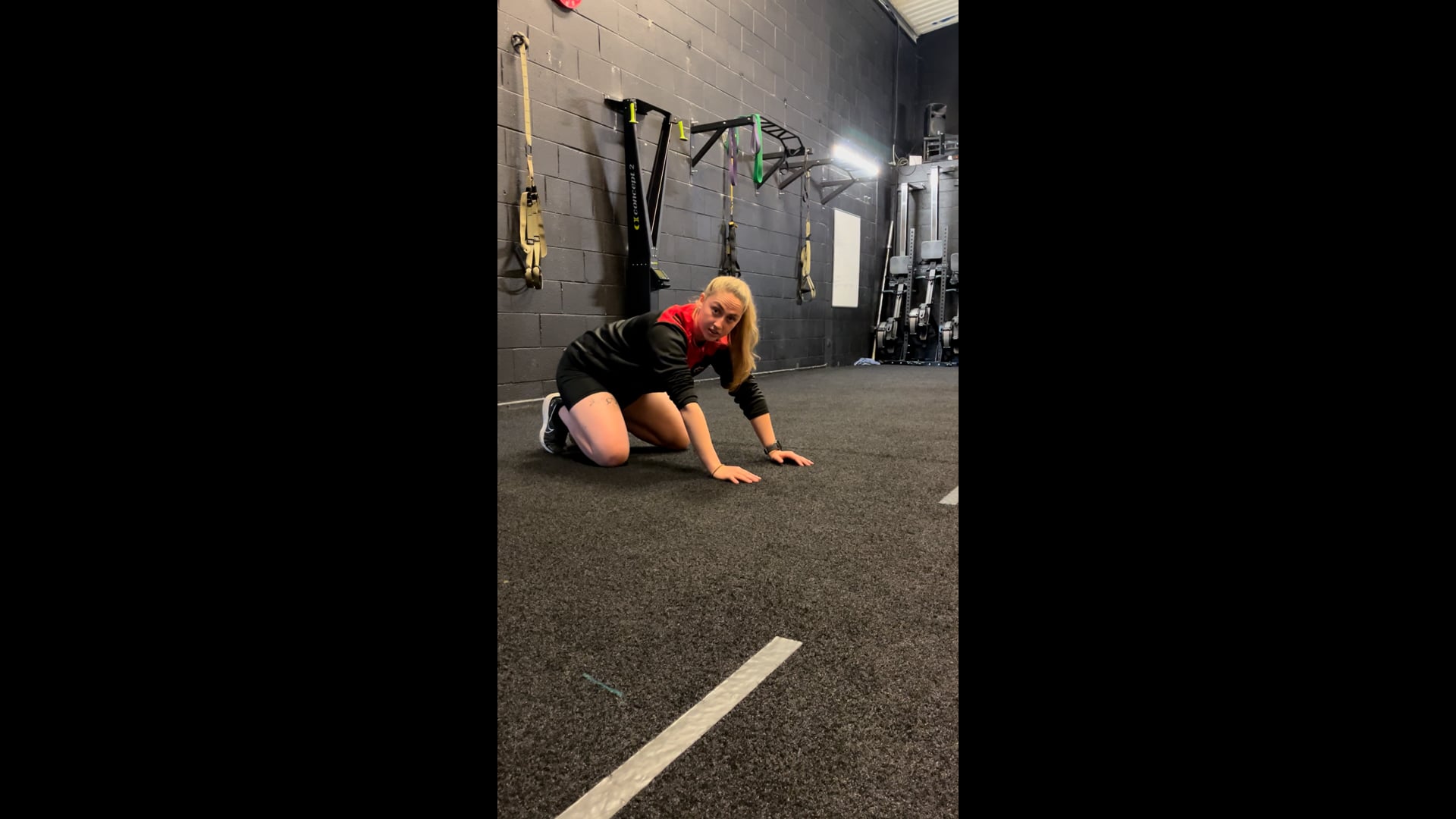 Push Up Off Knees