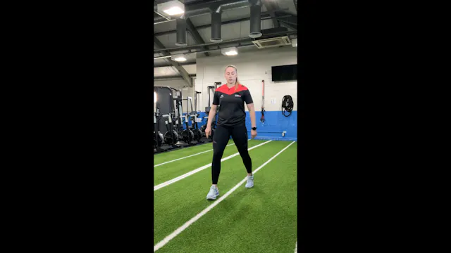 Split Squat Jump with Switch