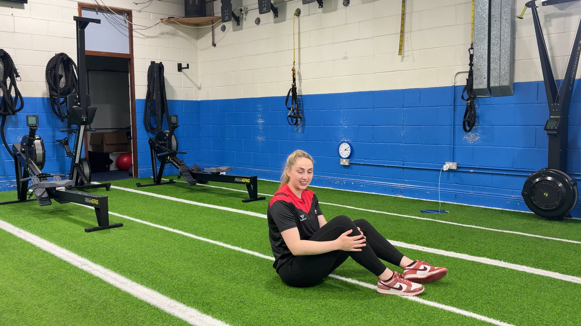 SL Glute Bridge with Calf Raise