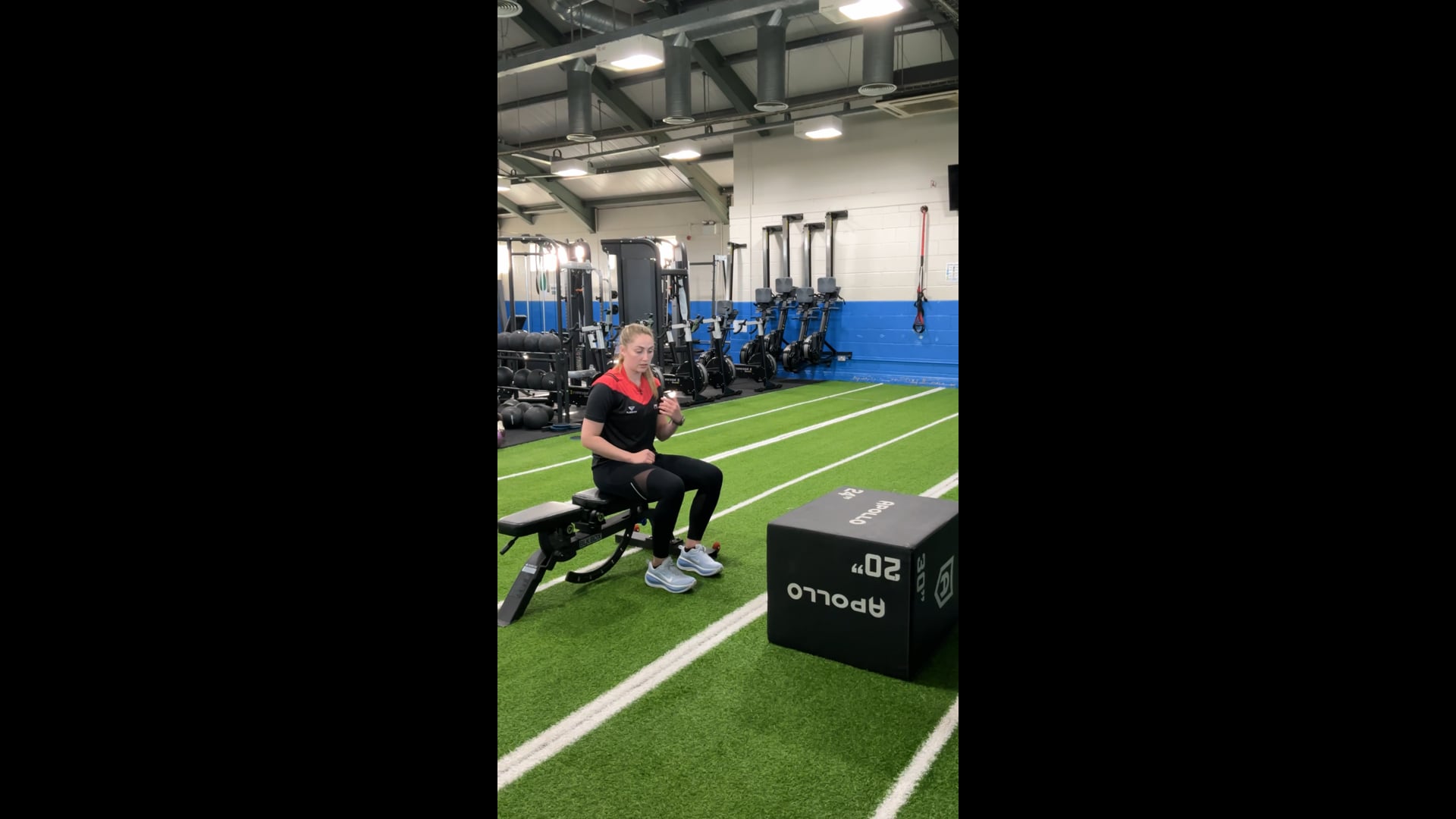 Seated Jump to Box