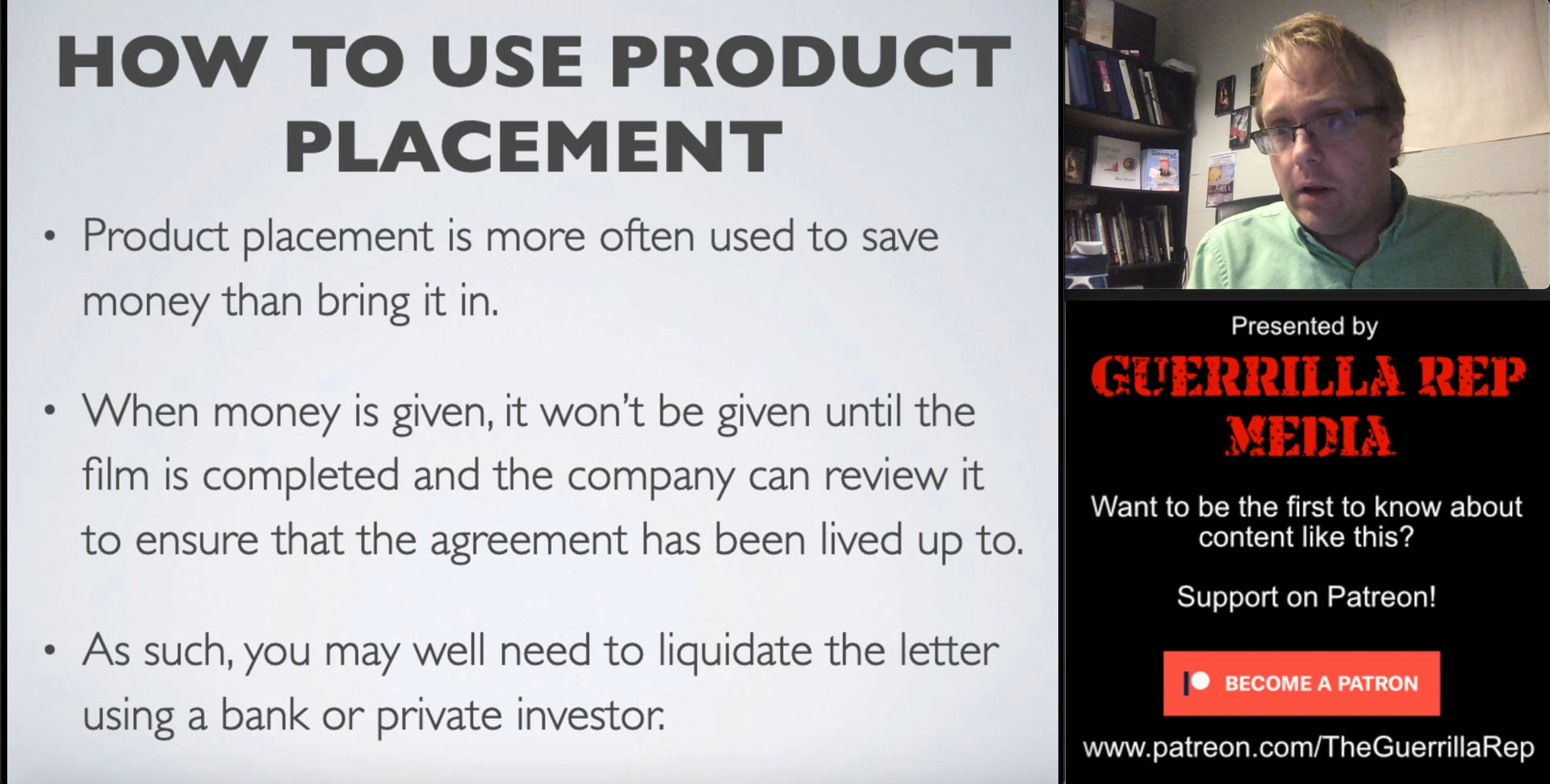 FFF Part 4 - Developing a financial mix