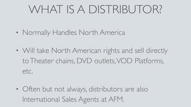 Part1-What's the difference between a distributor and a sales agent?