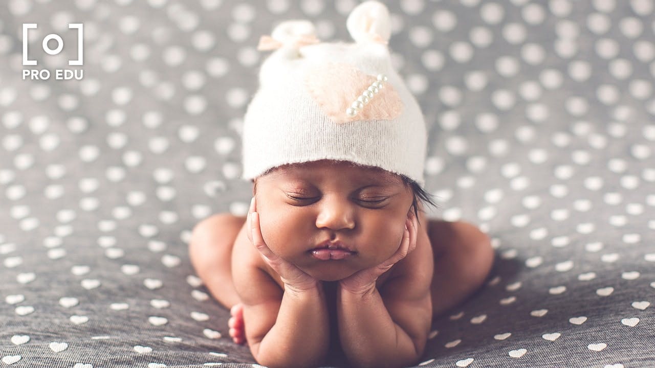 Newborn Photography: Posing and Retouching