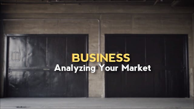 Analyzing Your Market