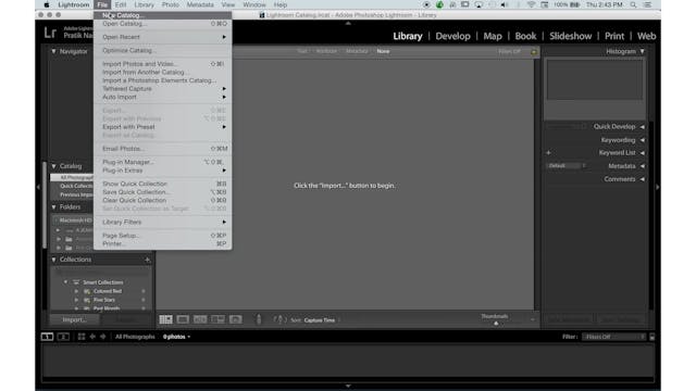 Capture One - Transferring from Lightroom