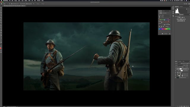 The War Series - French Soldiers - Raw Processing & Cleanup