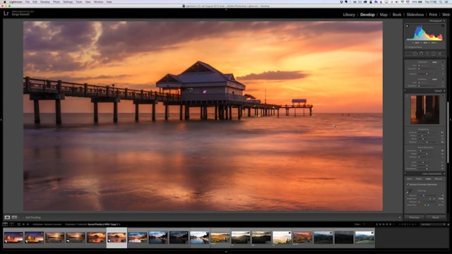 Landscape Masterclass - How retouch sunset of Florida