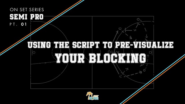 Using the Script to Pre Visualize the Blocking
