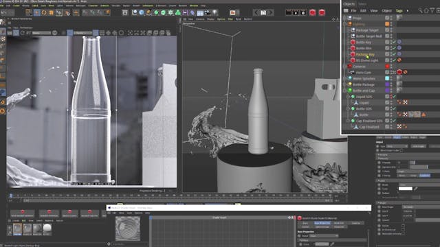 Creating Glass Details Using Roughness And Normals