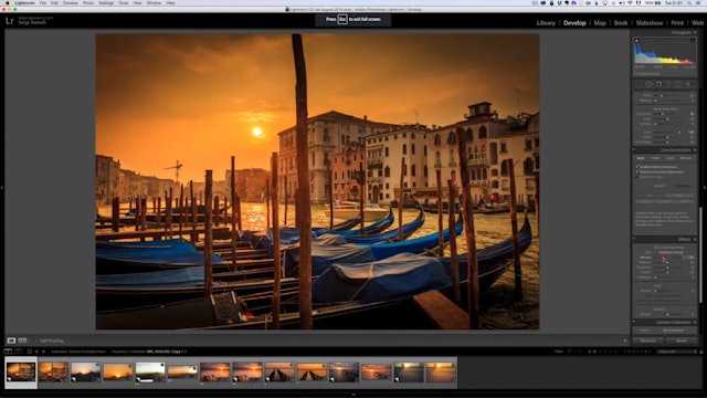 Landscape Masterclass - How to retouch golden hour photos