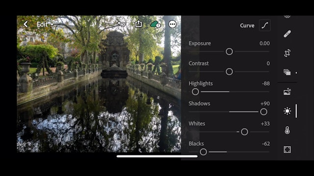 Lightroom Mobile CC  9 Example of Retouching Part 1