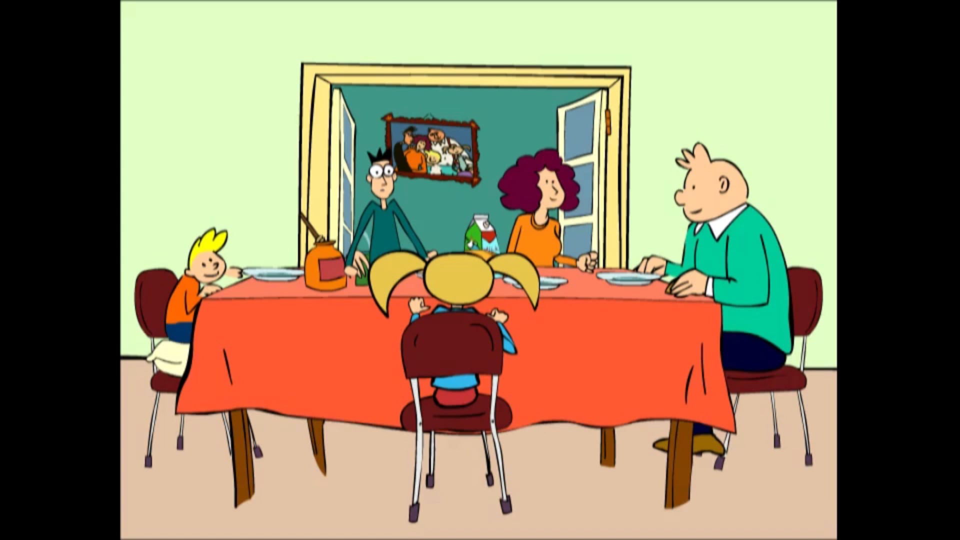 Segment 9 French - Eric Waits for Dad/Dinner Time