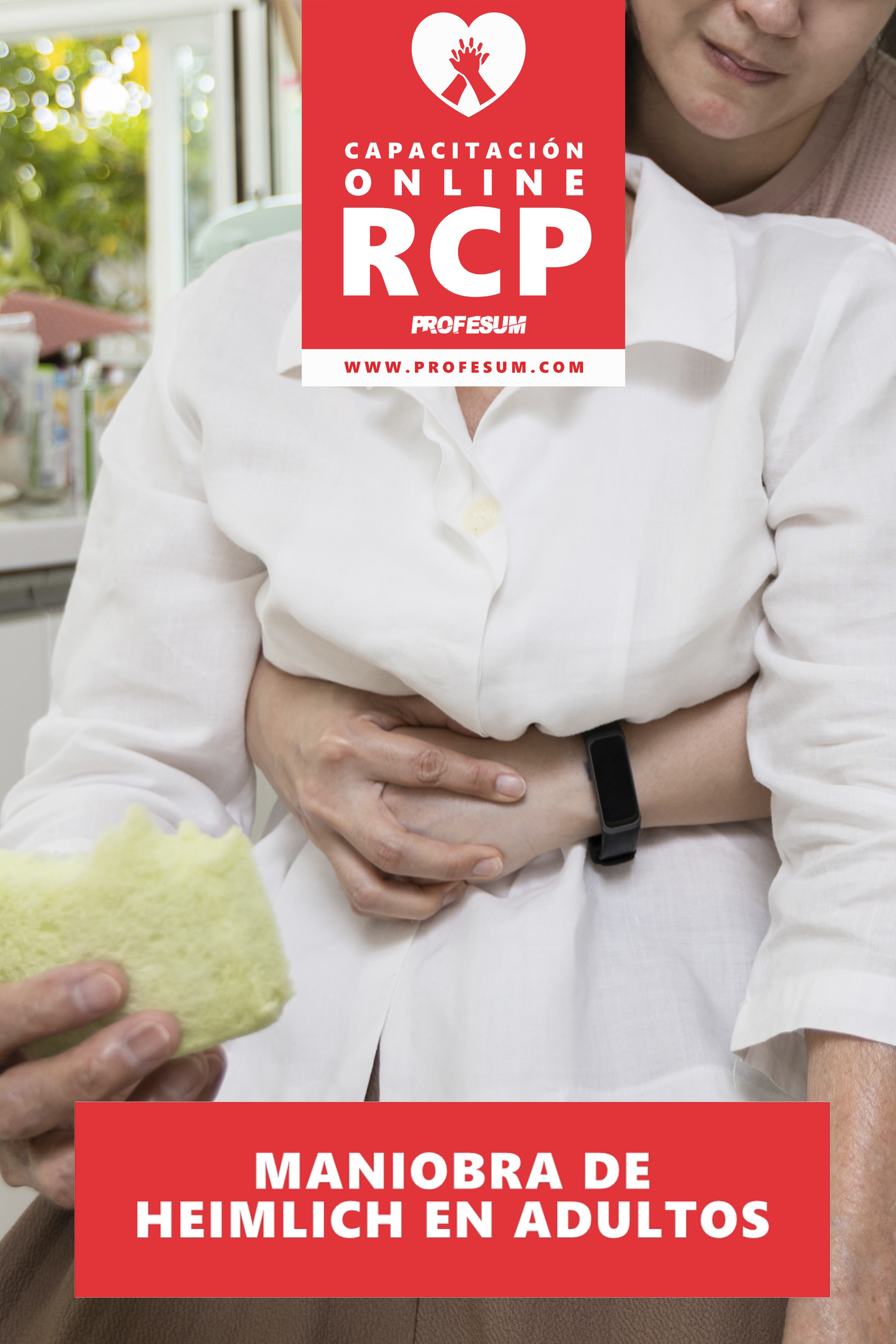 Maniobra de Heimlich en Adultos