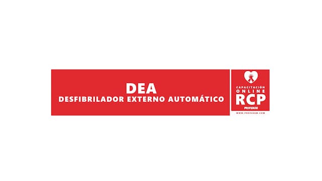 DEA Desfibrilador Externo Automático