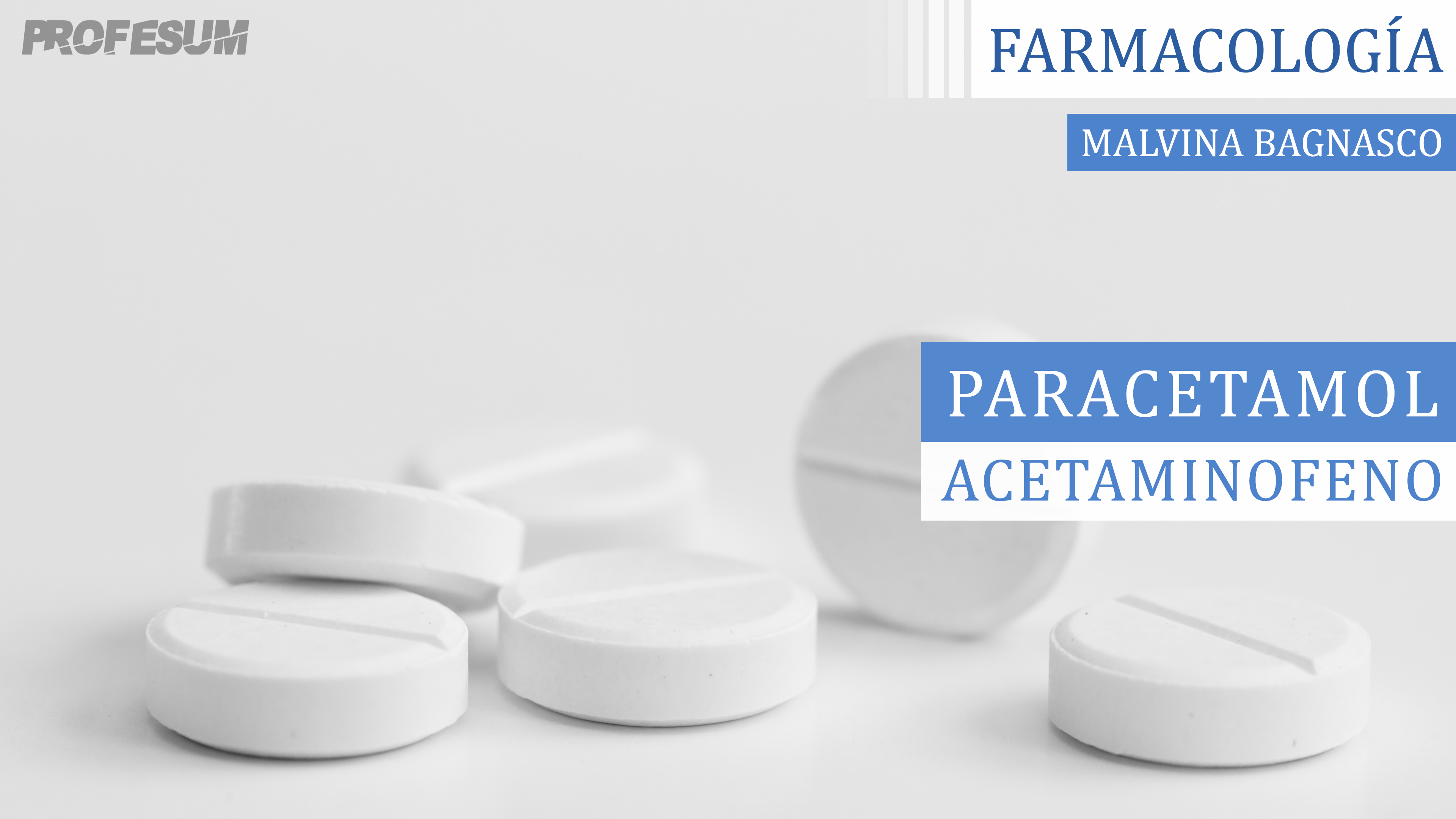 Paracetamol (Acetaminofeno) - Malvina Bagnasco