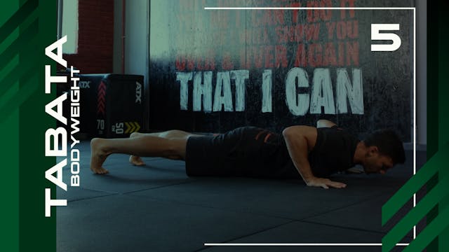 TABATA #2 WORKOUT - BODY WEIGHT - FAT...