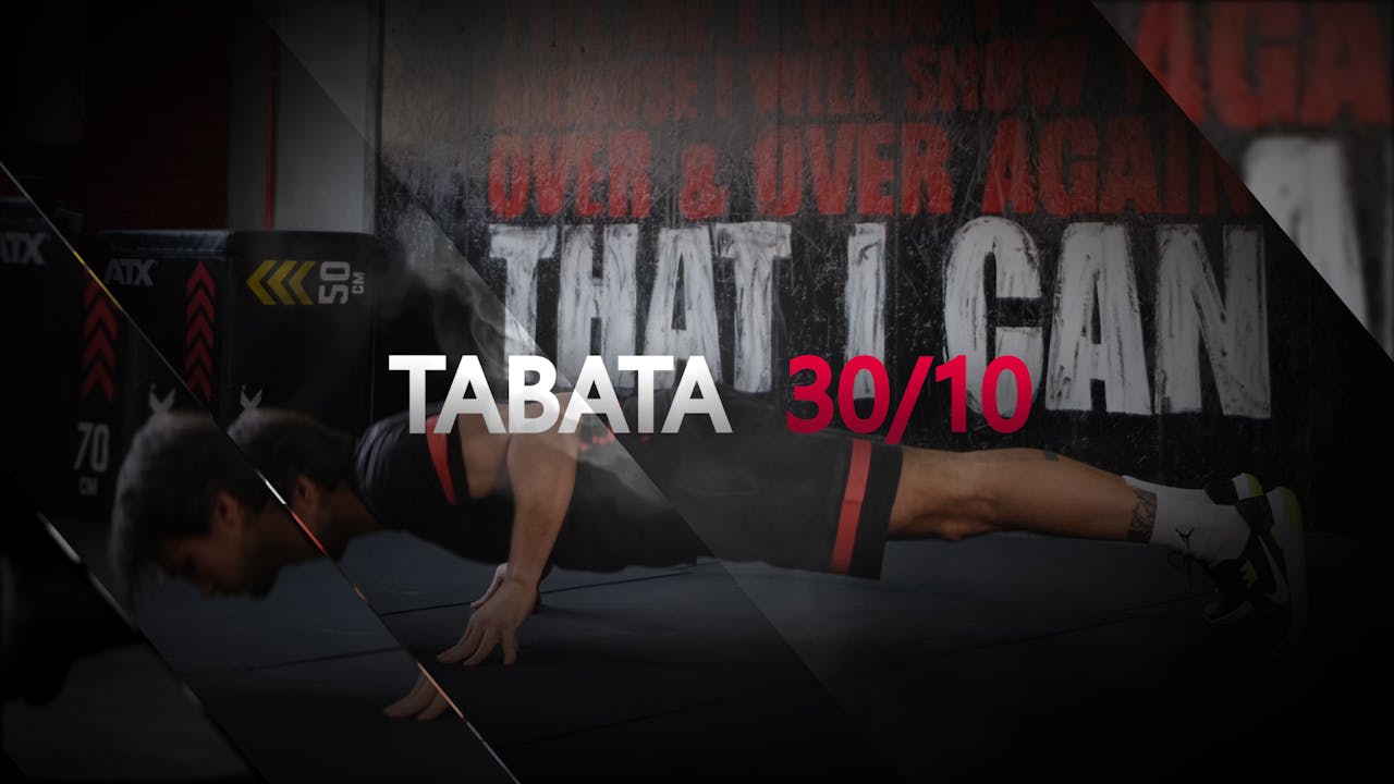 TABATA #1 WORKOUT 8€