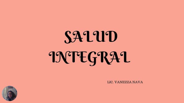 SALUD HOLÍSTICA