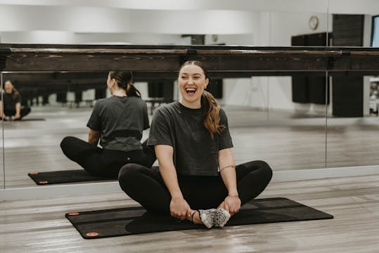 Lower Body stretch with Karen