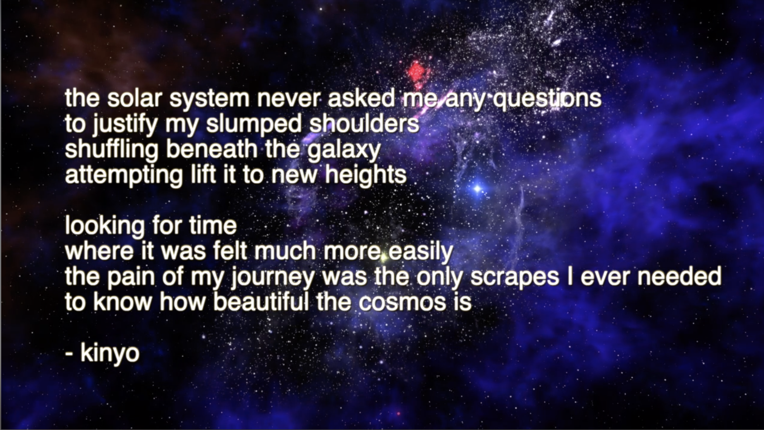 galaxies - kinyo (poem)