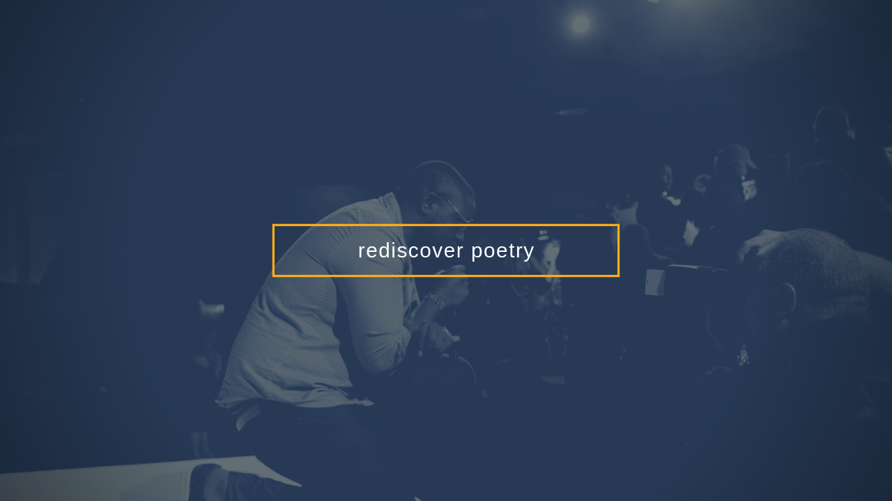 rediscover poetry