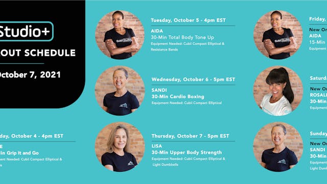 Tune Into our Live Classes!