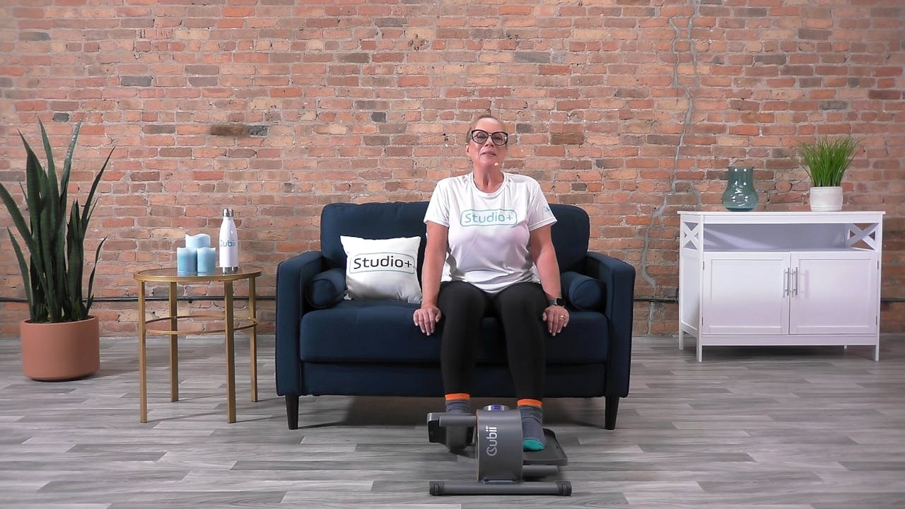 20Min Cubii Chair Yoga with Anne Anne Pringle Burnell Cubii Studio+