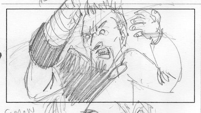 The Purple Fiend - Storyboard Comparison