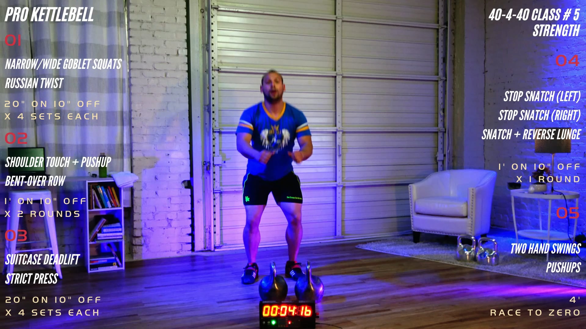 Week 2 - Strength  (40-4-40 #5)