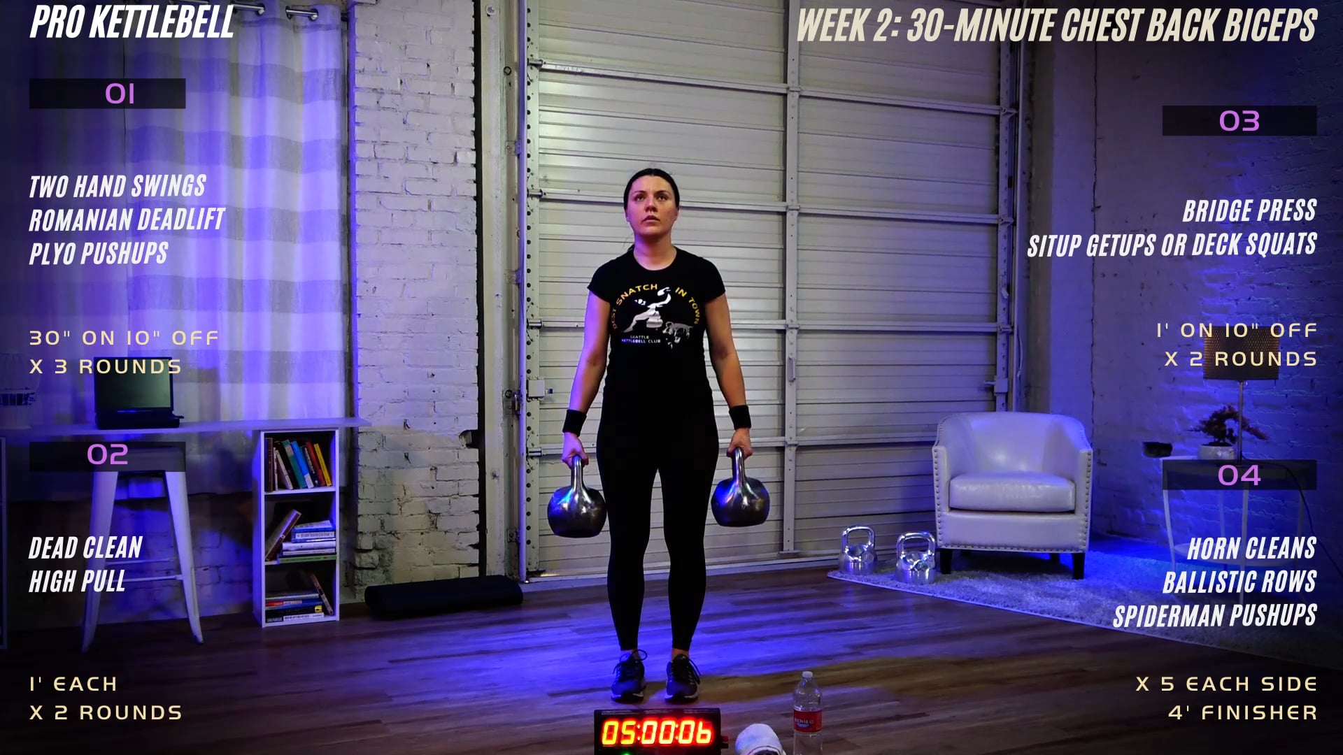 Week 2 - Chest, Back, Bicep (Strength Endurance Challenge)