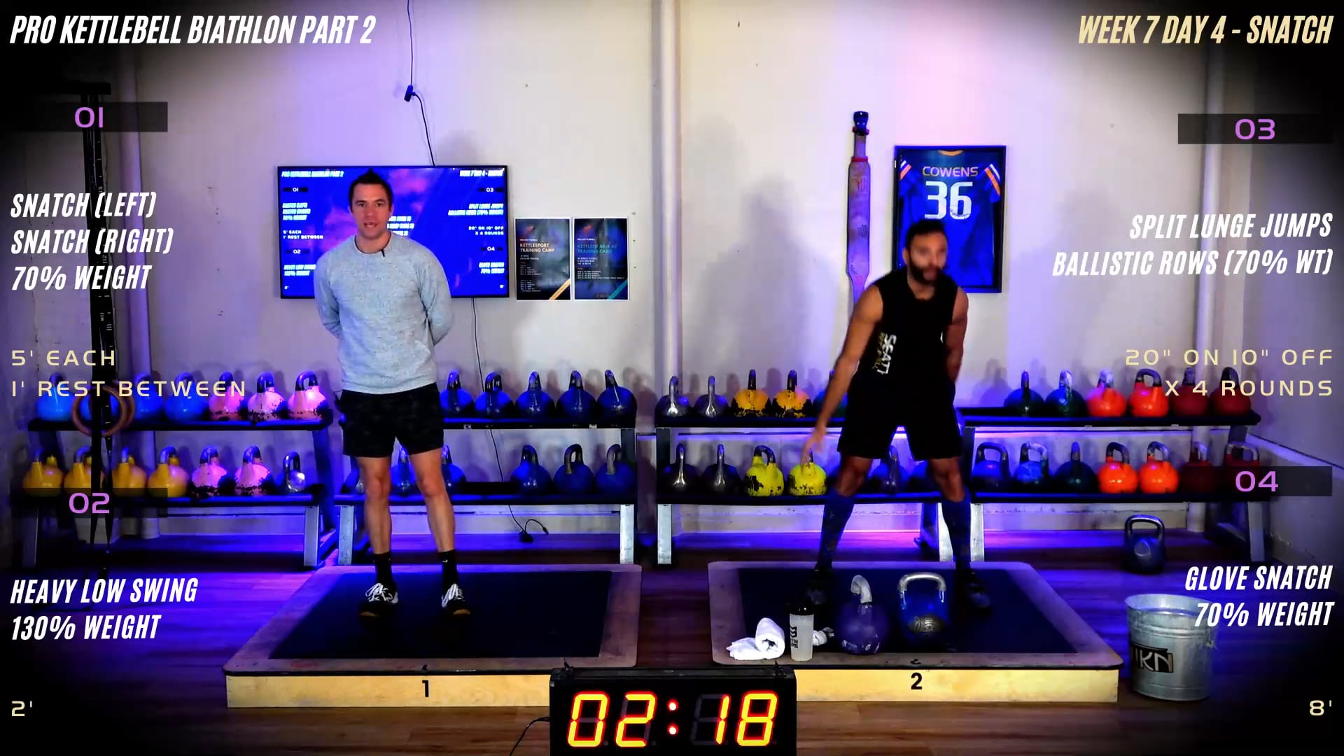 Week 7 Day 4 - Snatch (Biathlon)