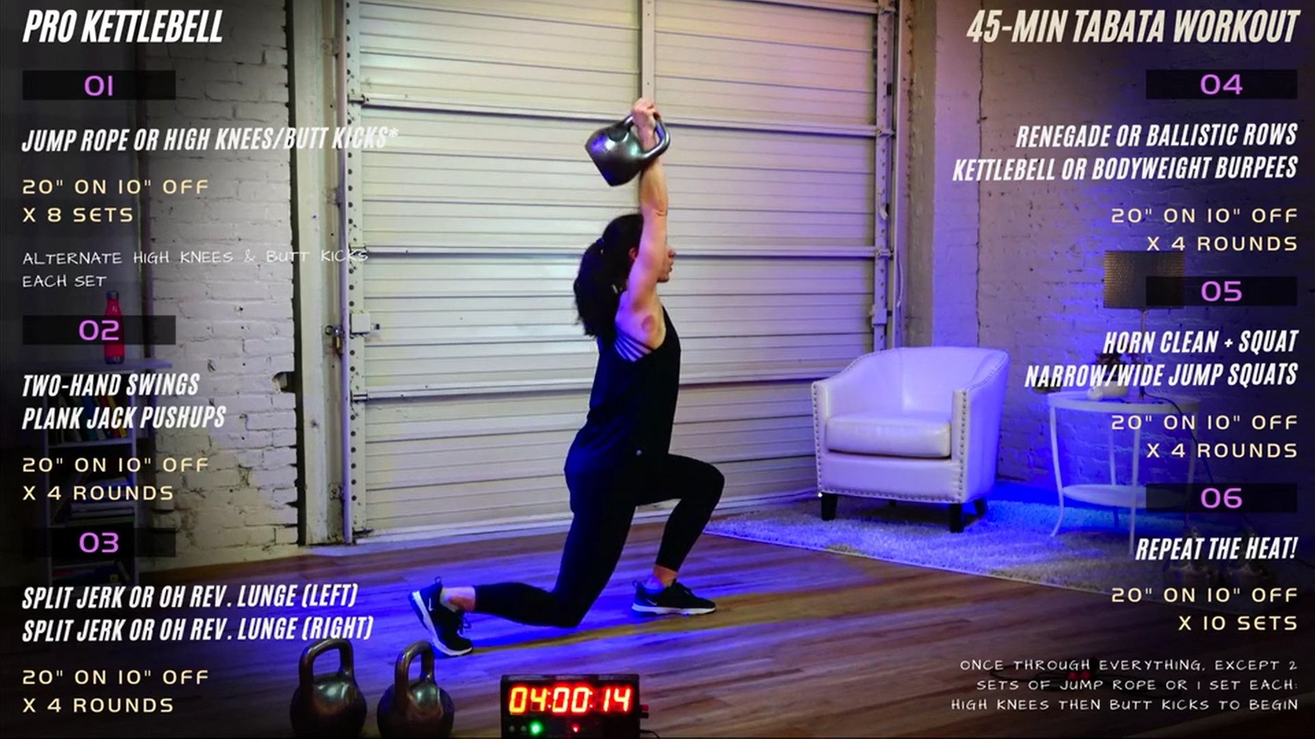 45-Minute Full Body Tabata Workout