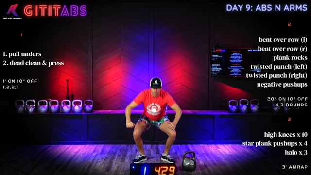 Day 9 - Abs n Arms (GITIT Abs)