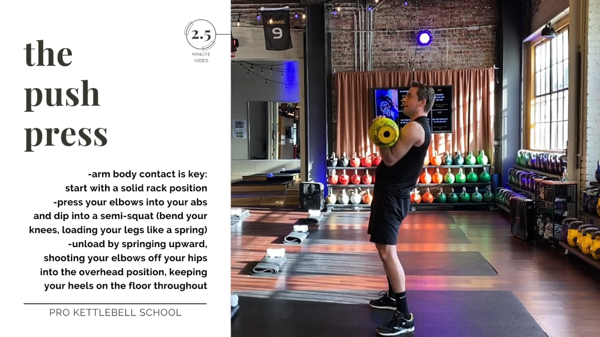 Pro Kettlebell Fundamentals - The Push Press