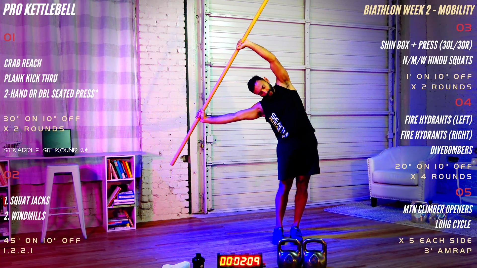 Week 2 Day 3 - Mobility (Biathlon)