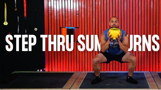 Sumo Lunge Turns