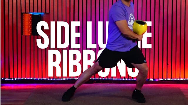 Side Lunge Ribbons