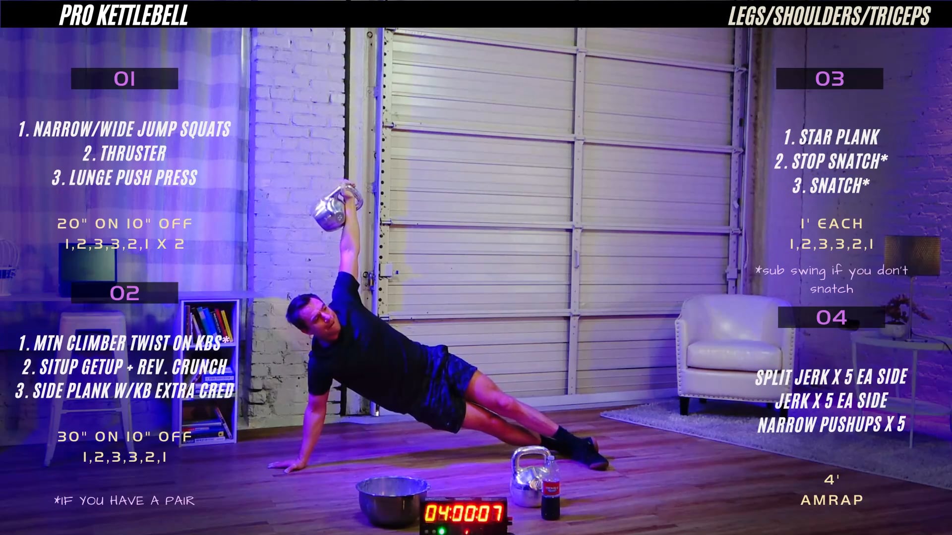 Week 2 - Legs, Shoulders, Triceps (Members Only)