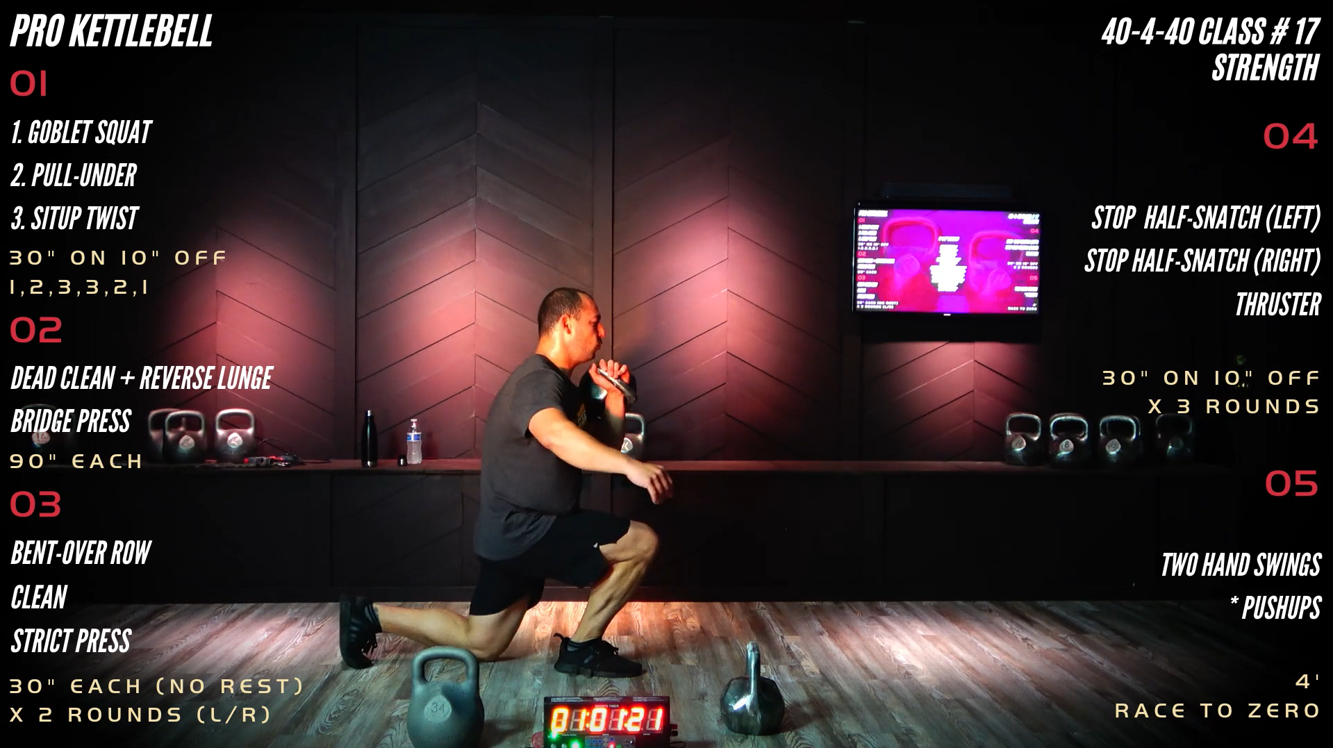 Week 5 - Strength (40-4-40 #17)