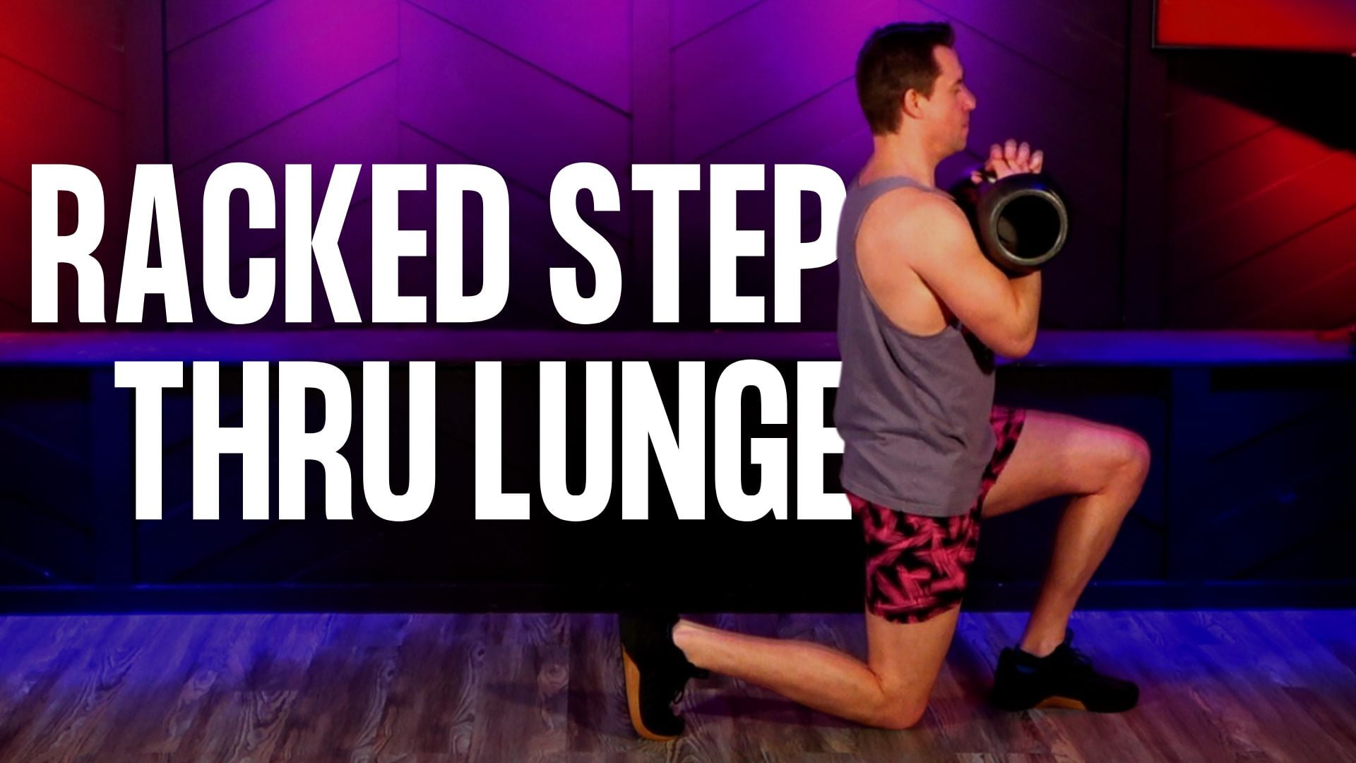 Rack Step Thru Lunge