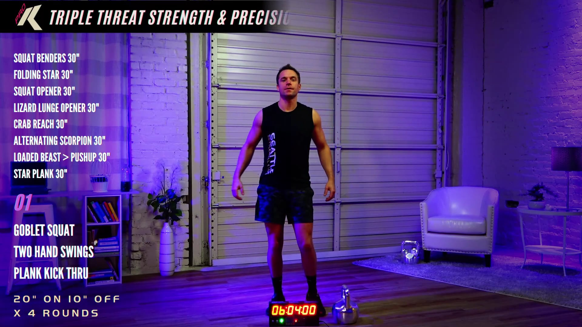 Week 1 Day 1 - Lower Body/Swing (Triple Threat)