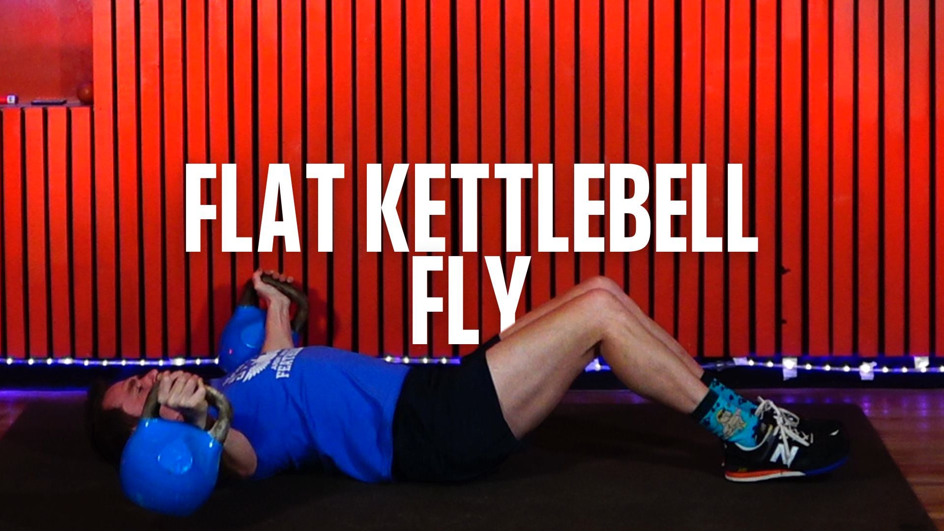 Flat Kettlebell Fly