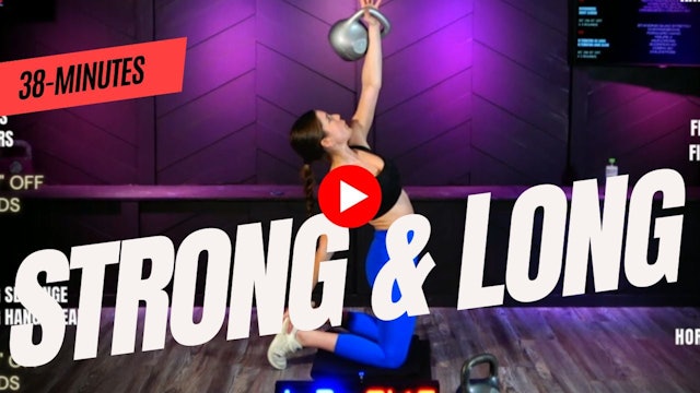 Strengthen and Lengthen Kettlebell Workout w/Nikolai & Alexa