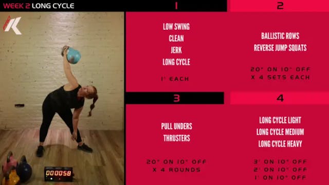 Week 2 - Long Cycle (Skills n Drills)