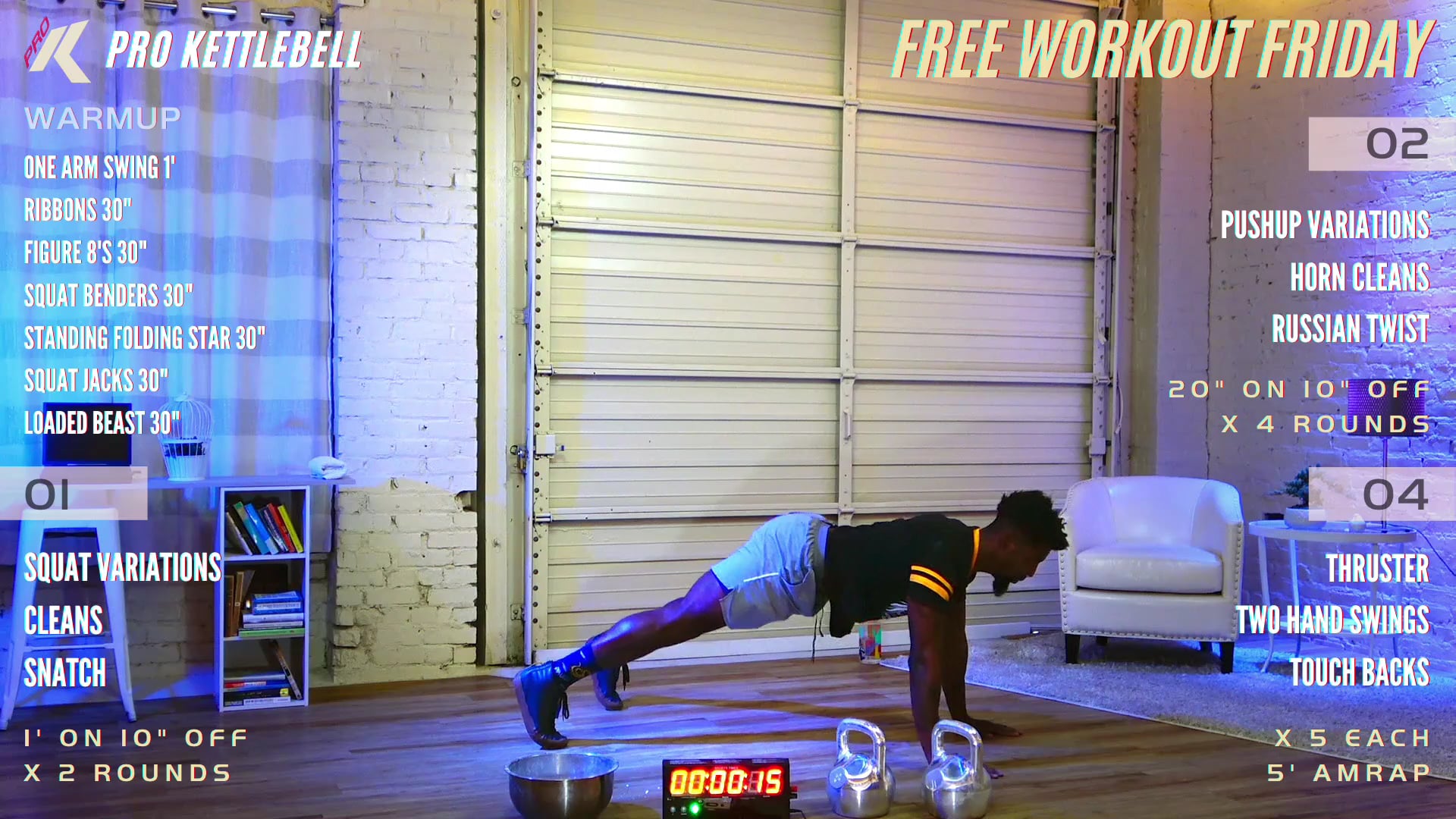 Week 2 Day 5 - Full Body (Triple Threat)