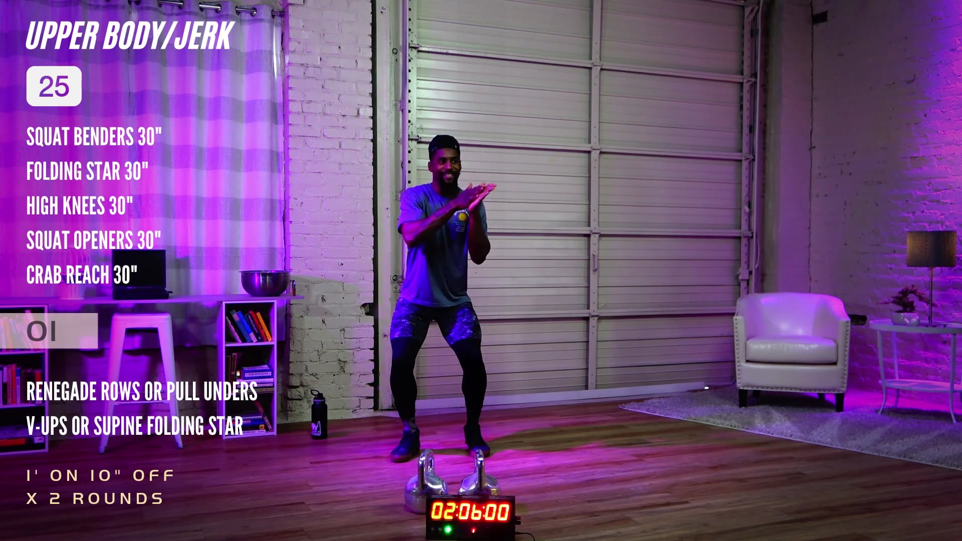 Week 4 Day 4 - Upper Body/Jerk (Triple Threat)