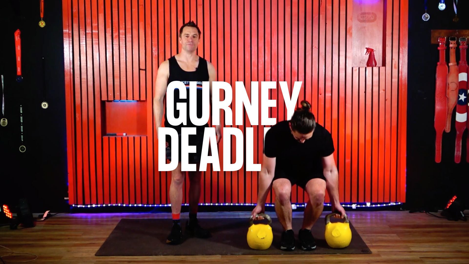 Gurney Deadlifts