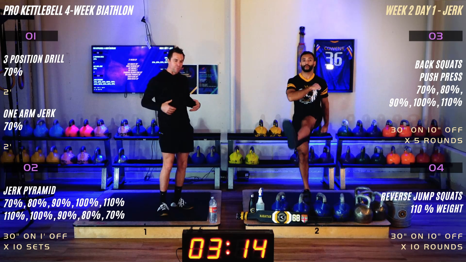 Week 2 Day 1 - Jerk (Biathlon)