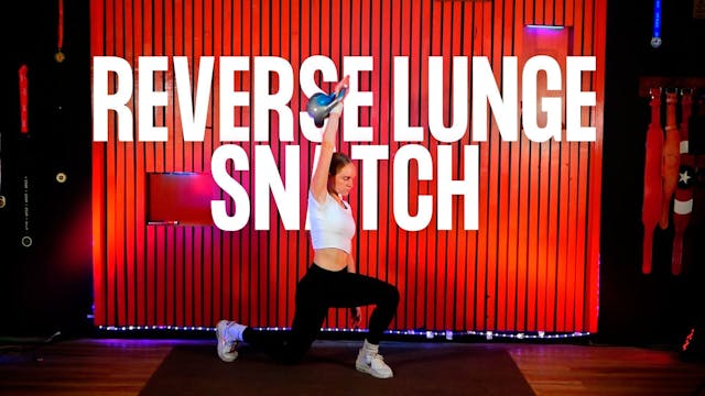 Snatch Reverse Lunge