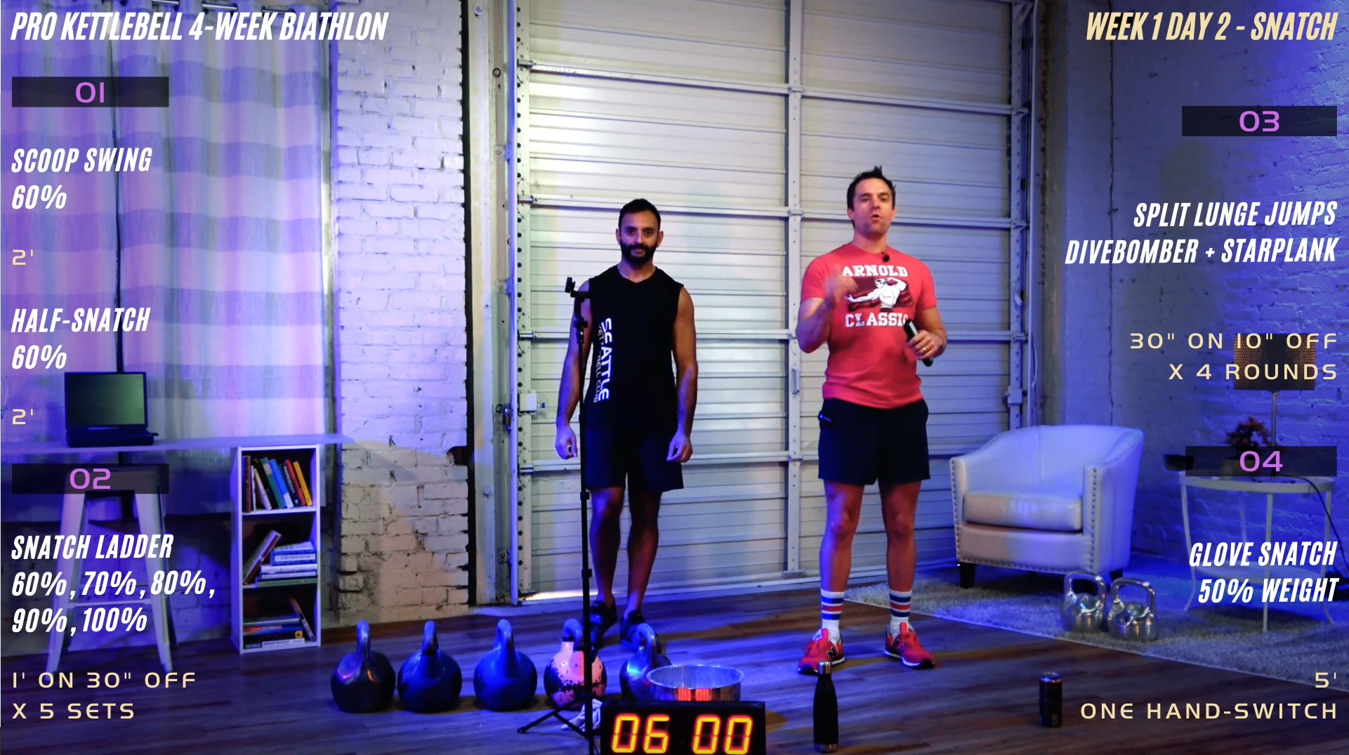 Week 1 Day 2 - Snatch (Biathlon)